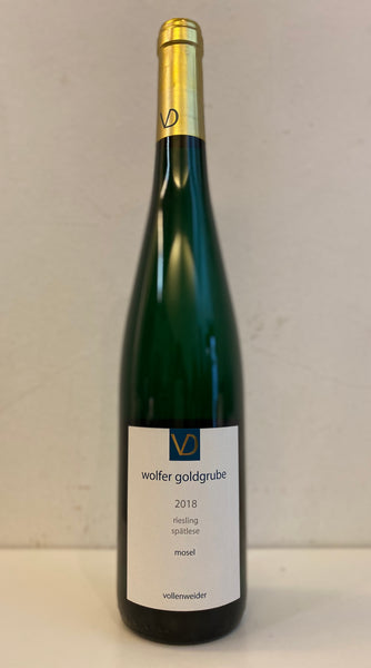 2018 Daniel Vollenweider Wolfer Goldgrube Riesling Spätlese Goldkapsel