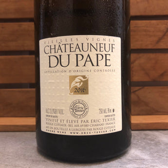 2019 Eric Texier Châteauneuf-du-Pape Vieilles Vignes Blanc